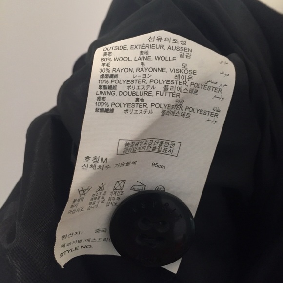 Vintage Esprit Wool Dress Size 6 - Picture 7 of 7